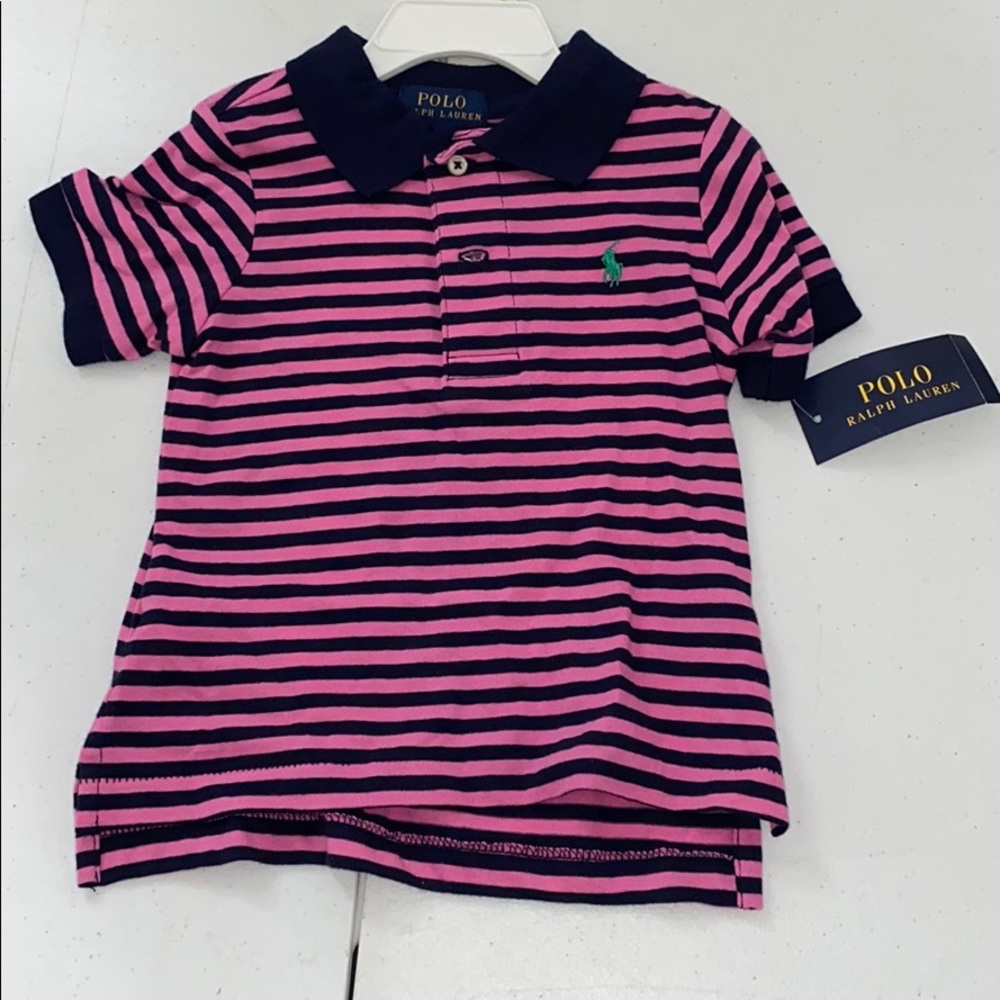 18M Ralph Lauren pink and navy